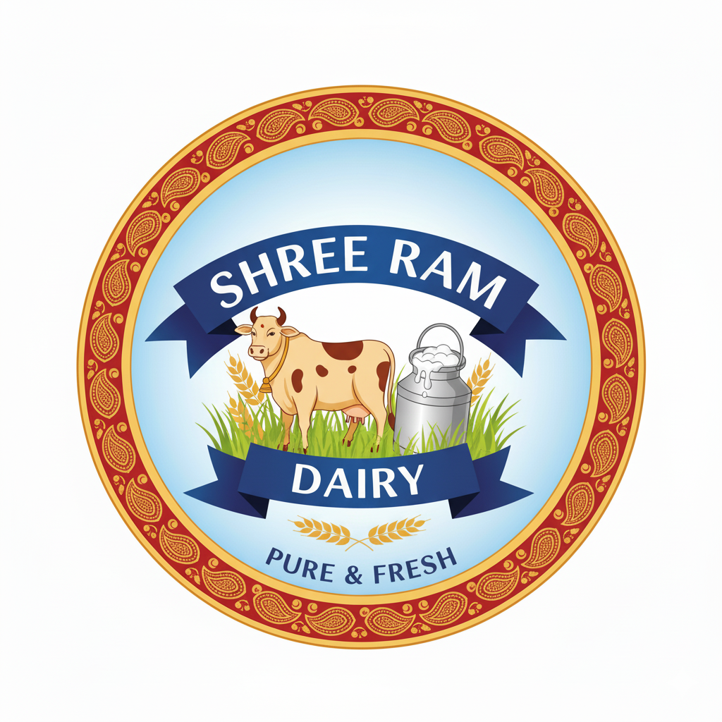 Shreeram Dairy Logo